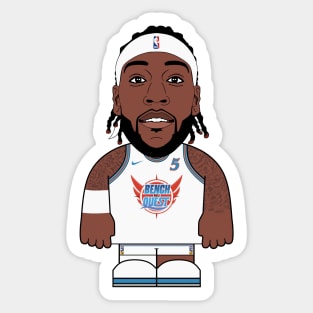 Bench On A Quest - Montrezl Harrell - Los Angeles Basketball Sticker